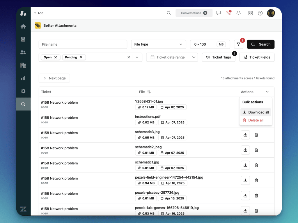 Preview image of app